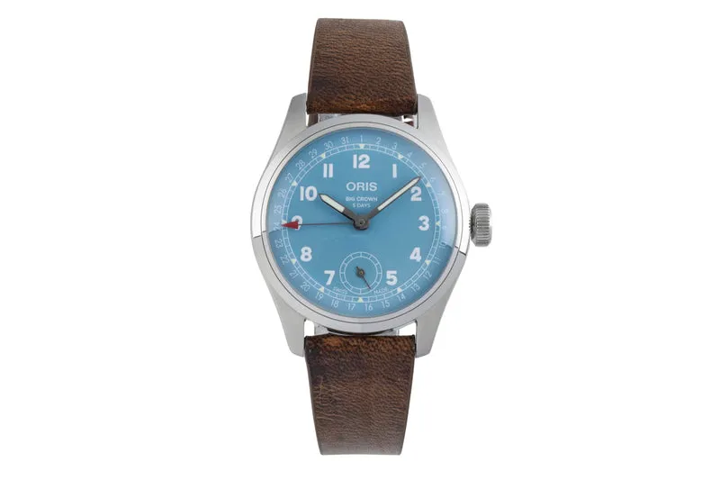 Oris Big Crown steel manual winding men's watch 01 473 7786 4065-07 5 19 22FC LP: 4300EUR [2507185]