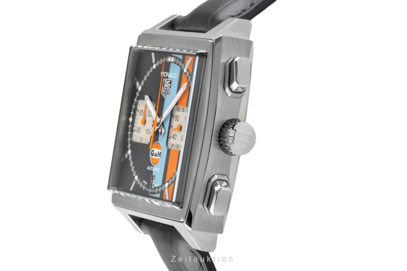 Tag Heuer Monaco chronograph steel automatic men's watch CAW2113.FC6250 Limited [2507186]
