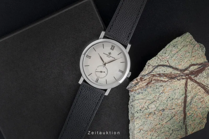 Vacheron & Constantin Patrimony 18 ct white gold manual winding men's watch 81160/000G [2506972]
