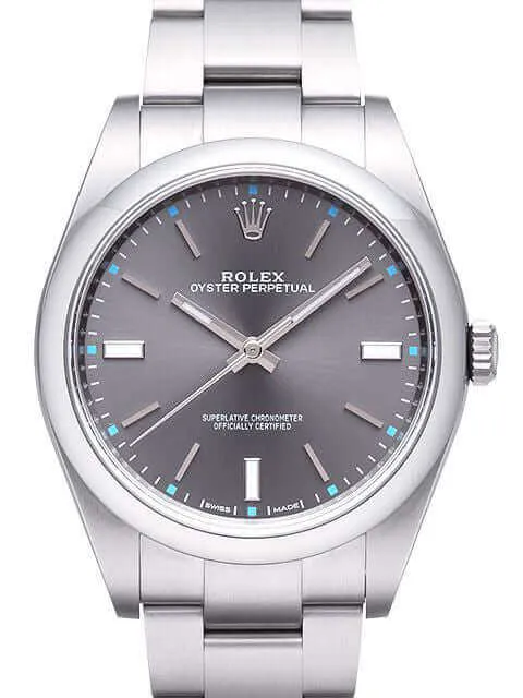 Rolex Oyster Perpetual 39 114300 Grau
