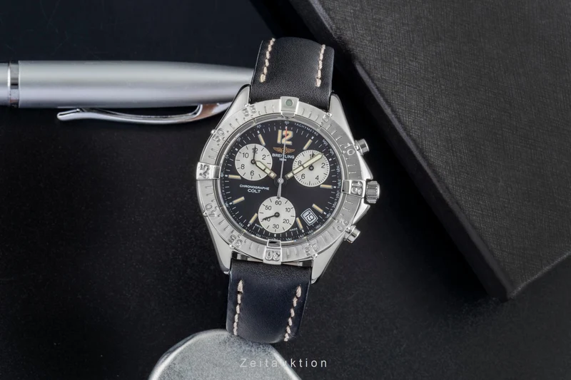 Breitling Colt chronograph steel quartz men's watch A53035 [2506686]