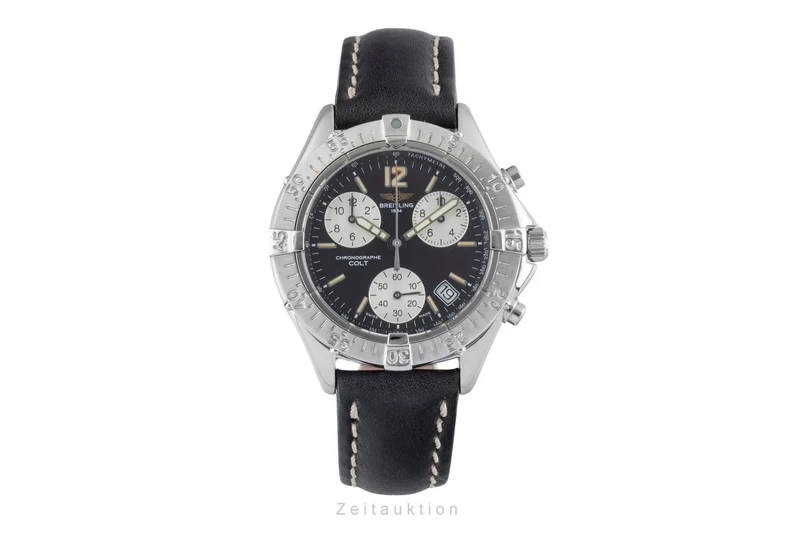 Breitling Colt chronograph steel quartz men's watch A53035 [2506686]