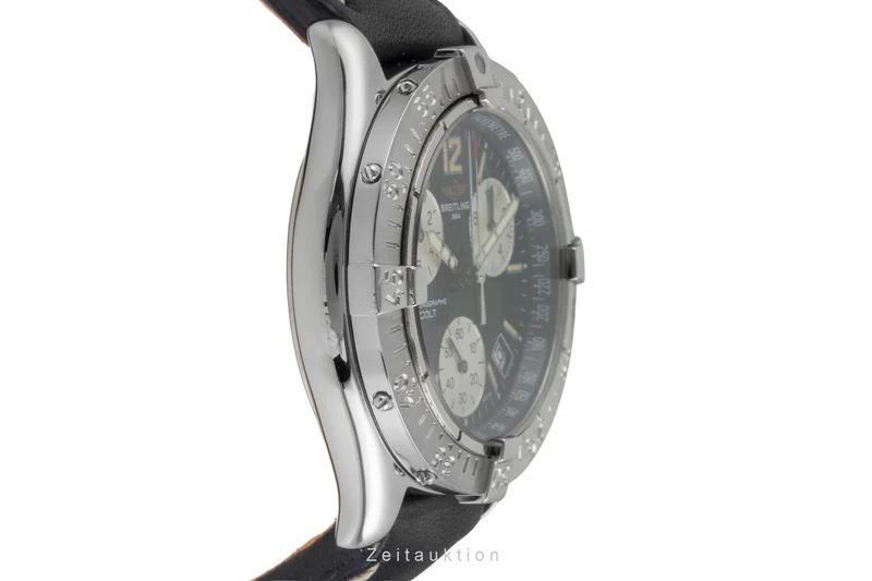 Breitling Colt chronograph steel quartz men's watch A53035 [2506686]