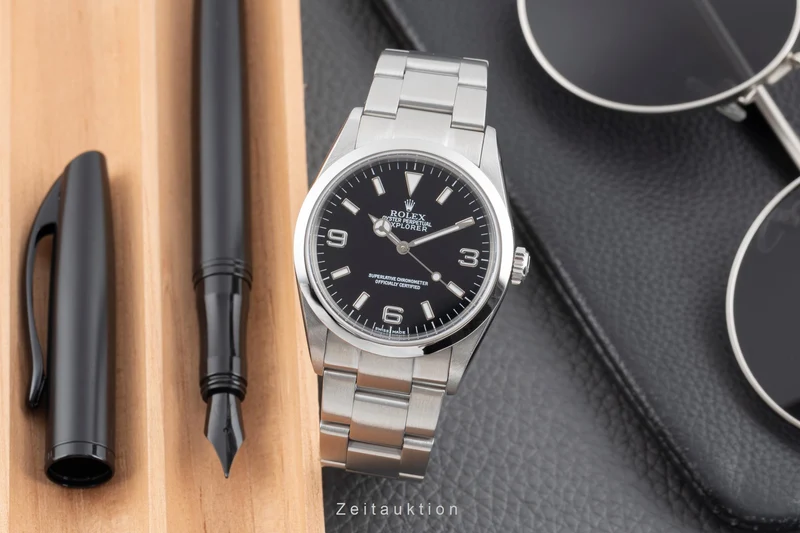 Rolex Explorer steel automatic men's watch 114270 [2506941]