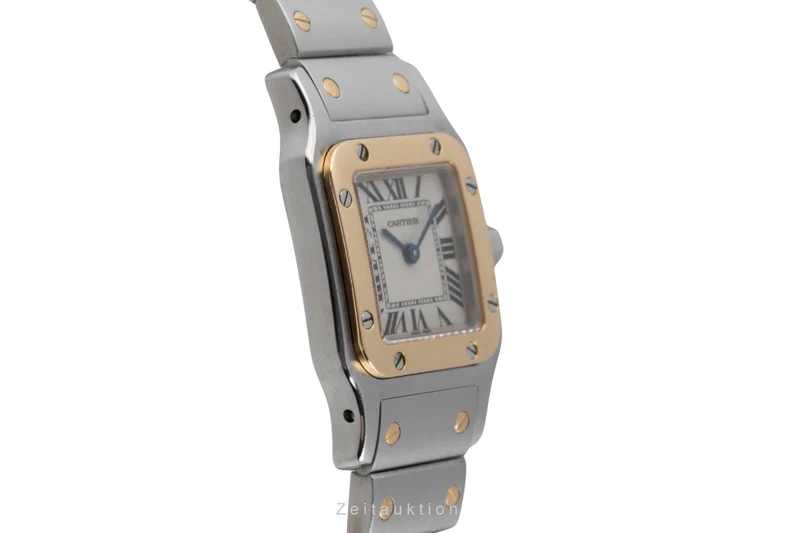 Cartier Santos steel / gold quartz women's watch W20012C4 LP: 10800EUR [2507041]