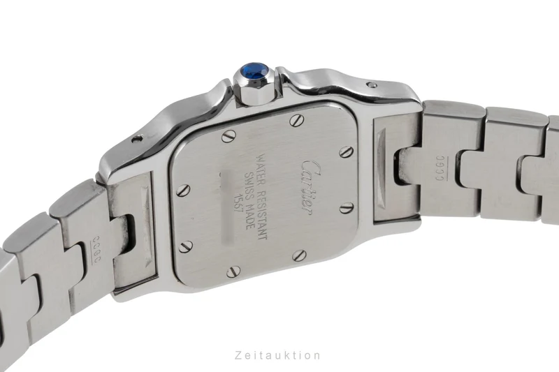 Cartier Santos steel / gold quartz women's watch W20012C4 LP: 10800EUR [2507041]