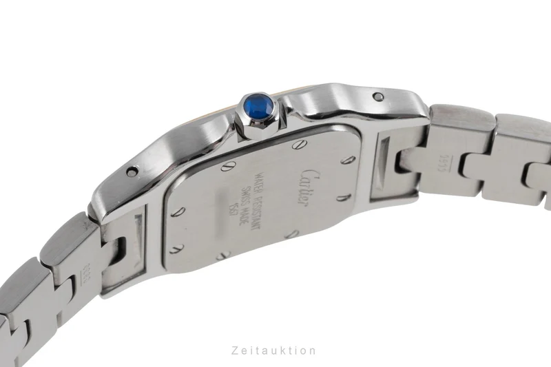 Cartier Santos steel / gold quartz women's watch W20012C4 LP: 10800EUR [2507041]