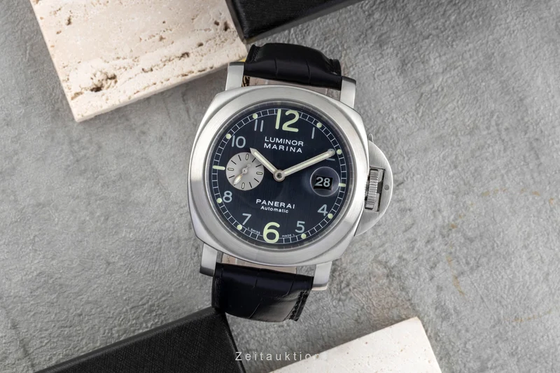Panerai Luminor Marina steel automatic men's watch PAM00086 LP: 8900EUR [2506026]