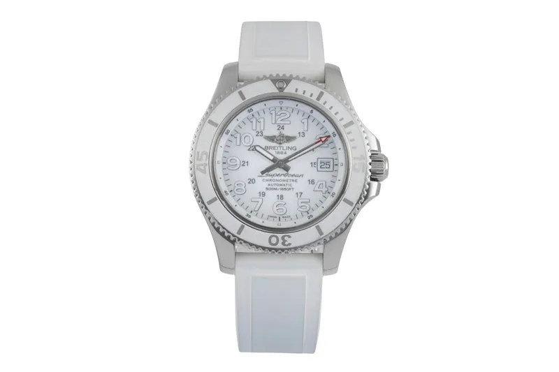 Breitling Superocean steel automatic men's watch A17365D2/A766 [2506565]