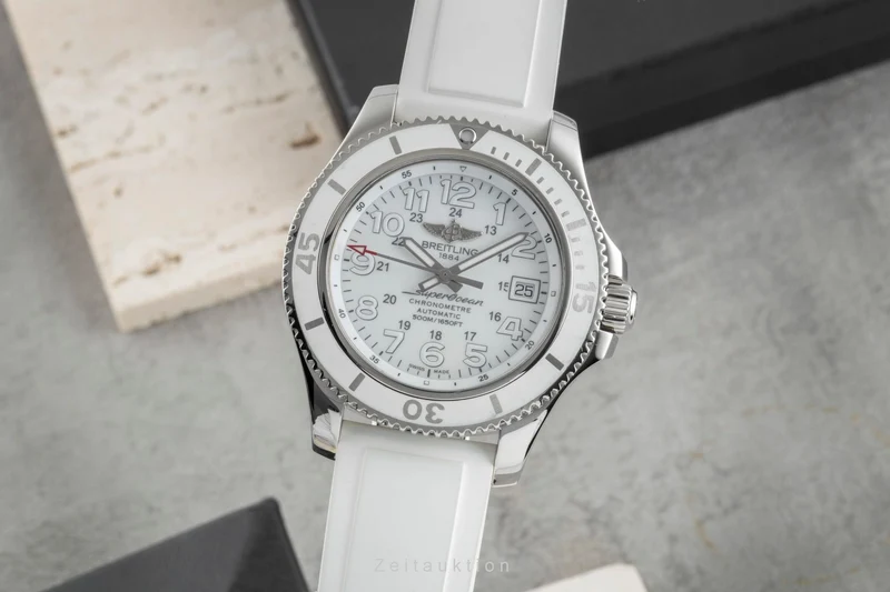 Breitling Superocean steel automatic men's watch A17365D2/A766 [2506565]