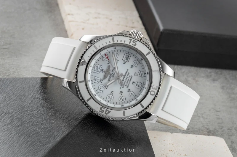 Breitling Superocean steel automatic men's watch A17365D2/A766 [2506565]