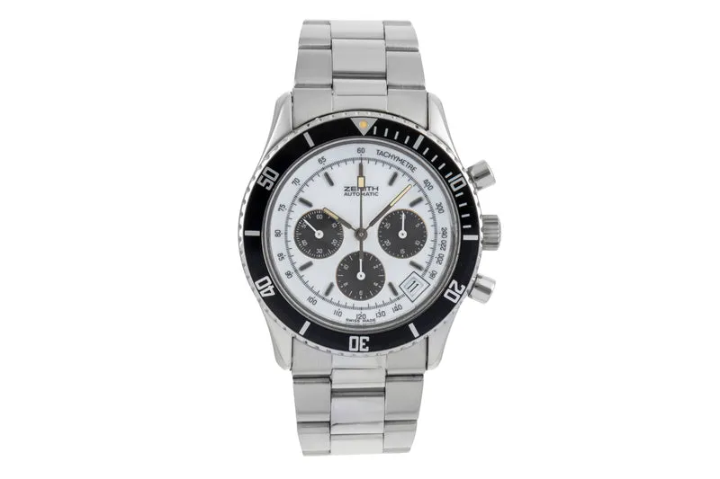 Zenith El Primero chronograph steel automatic men's watch 01.0040.400 [2504916]