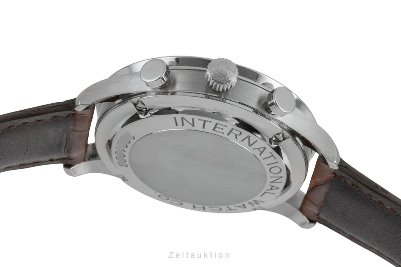 IWC Portugieser chronograph 18 ct white gold automatic men's watch IW371431 LP: 22500EUR [2505697]