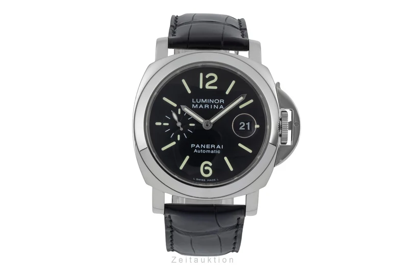 Panerai Luminor Marina steel automatic men's watch PAM00104 LP: 8900EUR [2506302]