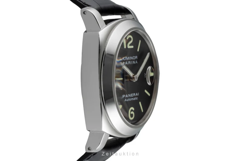 Panerai Luminor Marina steel automatic men's watch PAM00104 LP: 8900EUR [2506302]