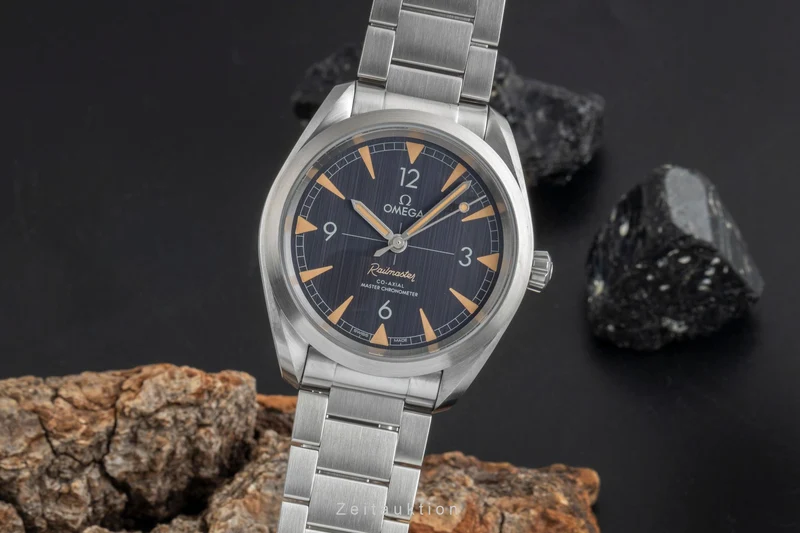 Omega Railmaster steel automatic men's watch 220.10.40.20.01.001 [2507075]