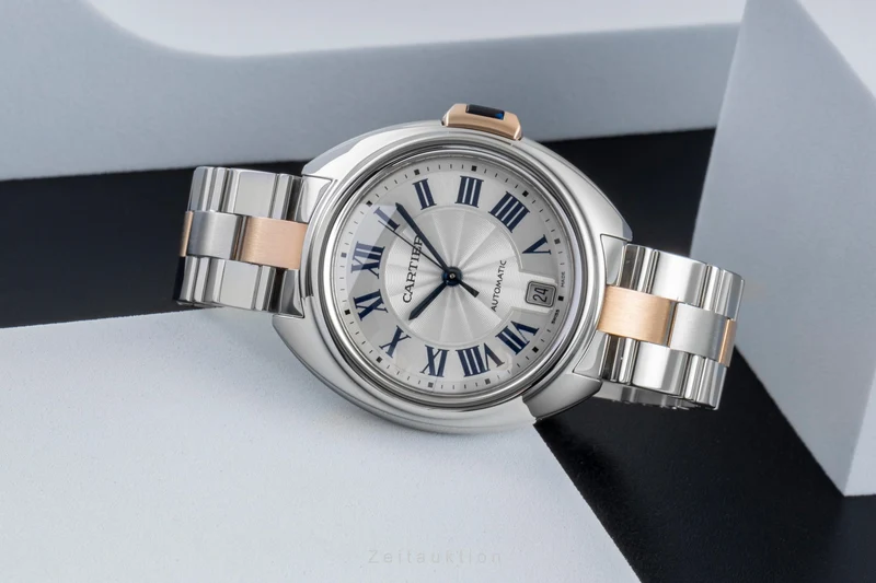 Cartier Cle steel / gold automatic women's watch W2CL0003 [2506902]