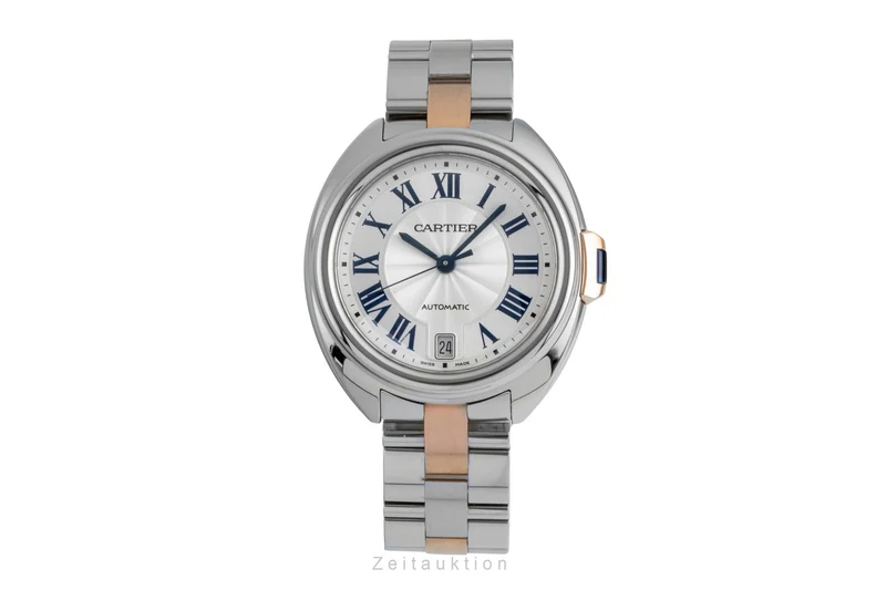 Cartier Cle steel / gold automatic women's watch W2CL0003 [2506902]