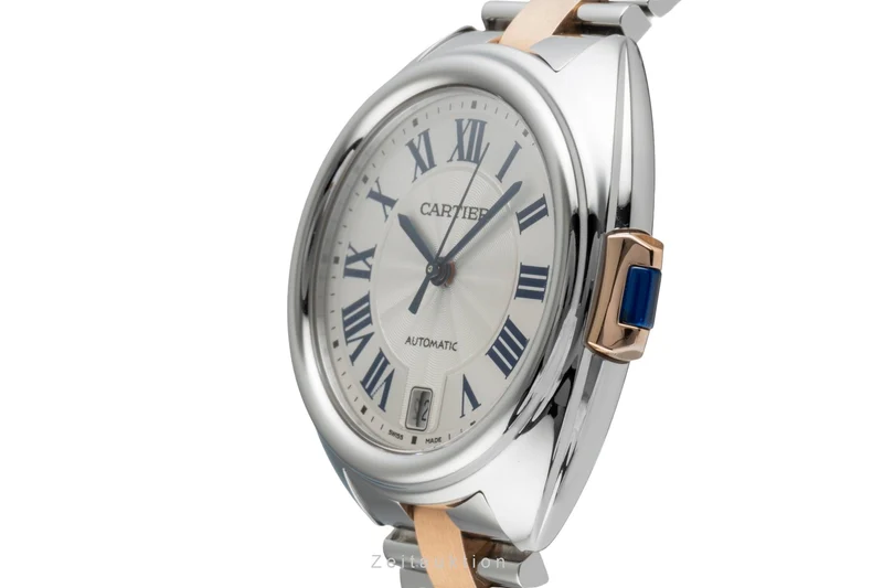 Cartier Cle steel / gold automatic women's watch W2CL0003 [2506902]