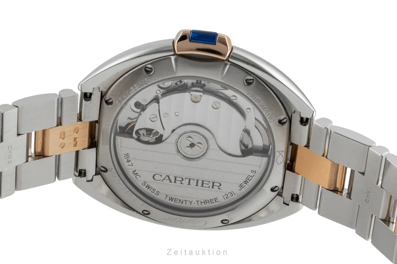 Cartier Cle steel / gold automatic women's watch W2CL0003 [2506902]