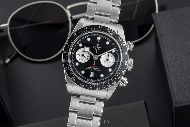 Tudor Black Bay chronograph steel automatic men's watch 79360N LP: 5760EUR [2507117]