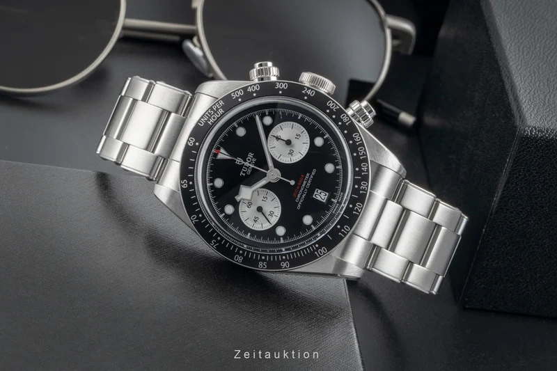Tudor Black Bay chronograph steel automatic men's watch 79360N LP: 5760EUR [2507117]