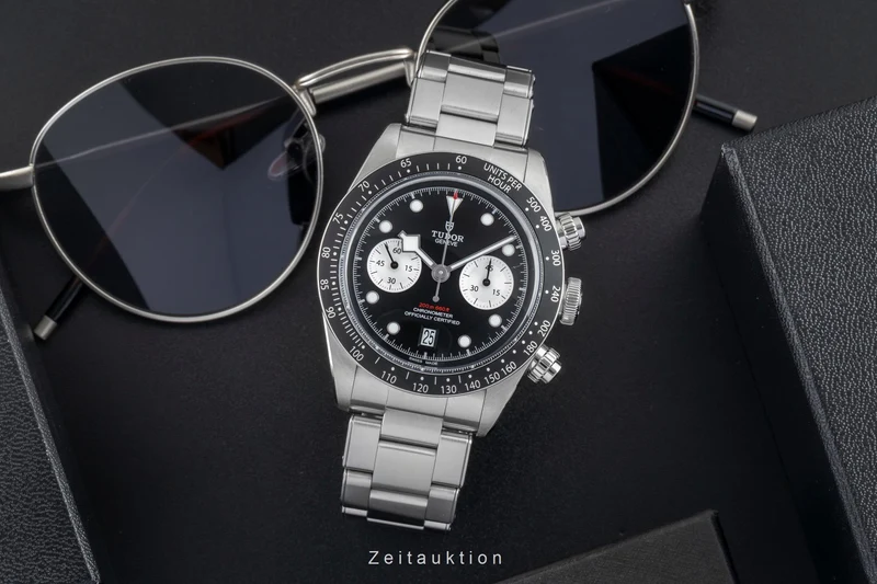 Tudor Black Bay chronograph steel automatic men's watch 79360N LP: 5760EUR [2507117]