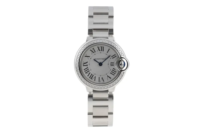 Cartier Ballon Bleu de Cartier steel quartz women's watch W4BB0015 [2506114]