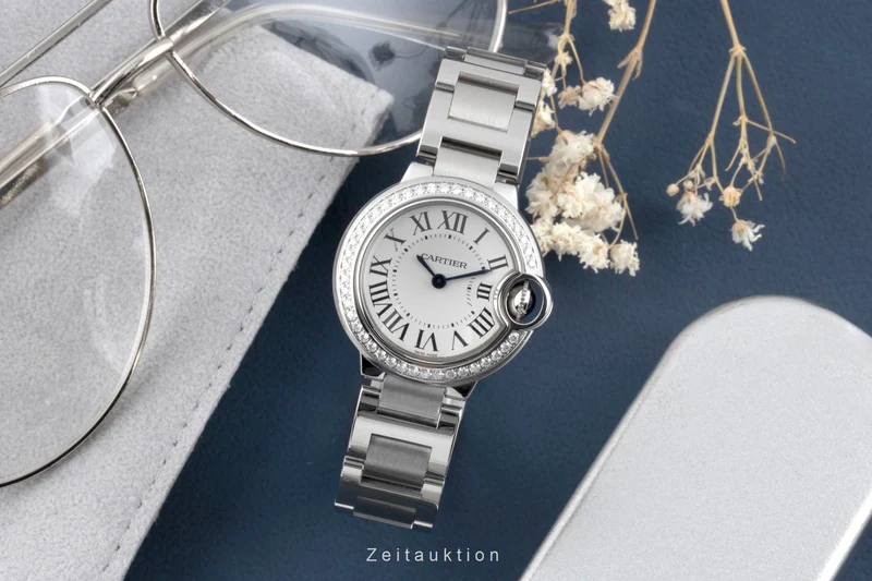 Cartier Ballon Bleu de Cartier steel quartz women's watch W4BB0015 [2506114]