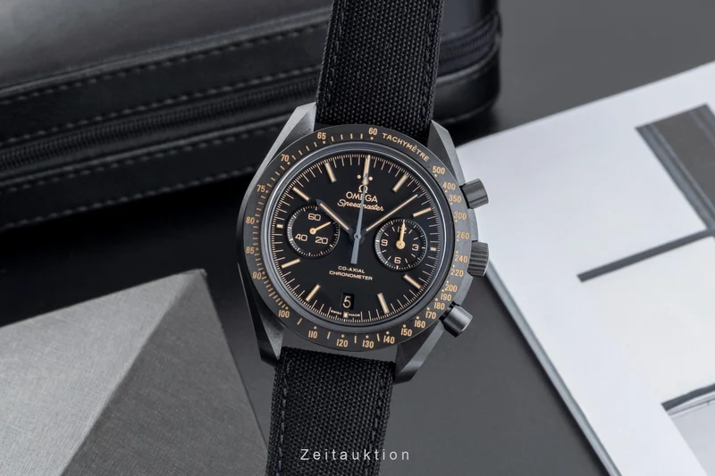 Omega Speedmaster Moonwatch chronograph ceramic automatic men's watch 311.92.44.51.01.006 LP: 13900EUR [2506388]