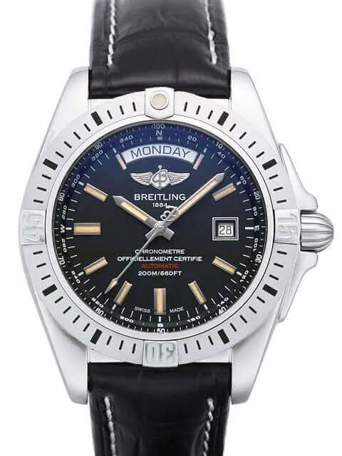 Breitling Galactic 44 mm Krokodilleder A45320B9.BD42.744P.A20D.1