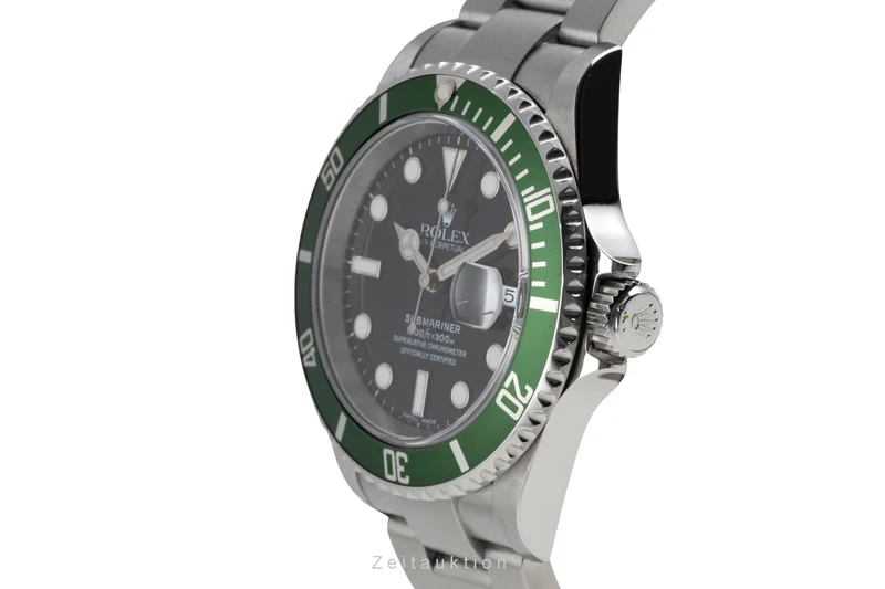 Rolex Submariner steel automatic men's watch 16610LV [2507175]