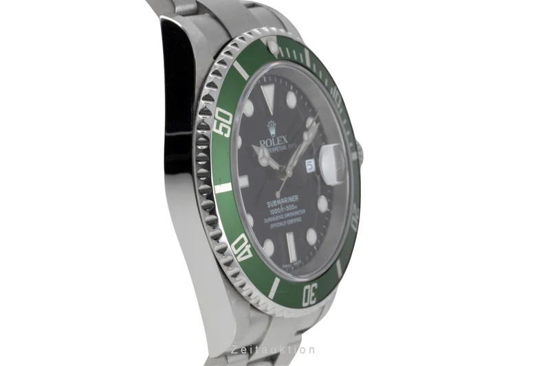 Rolex Submariner steel automatic men's watch 16610LV [2507175]