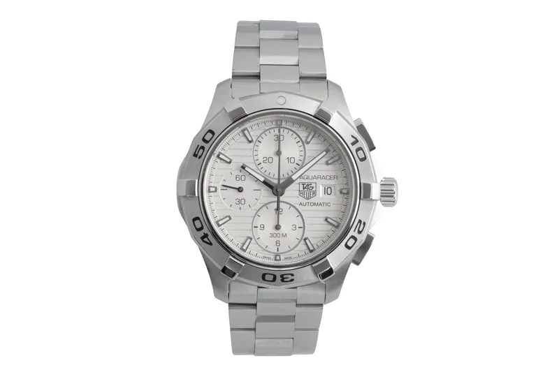 Tag Heuer Aquaracer chronograph steel automatic men's watch CAP2111.BA0833 [2507194]