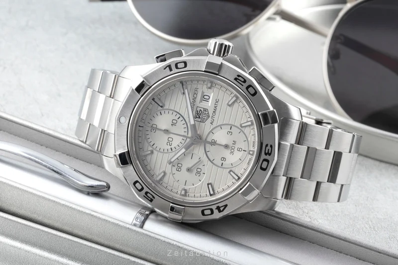 Tag Heuer Aquaracer chronograph steel automatic men's watch CAP2111.BA0833 [2507194]
