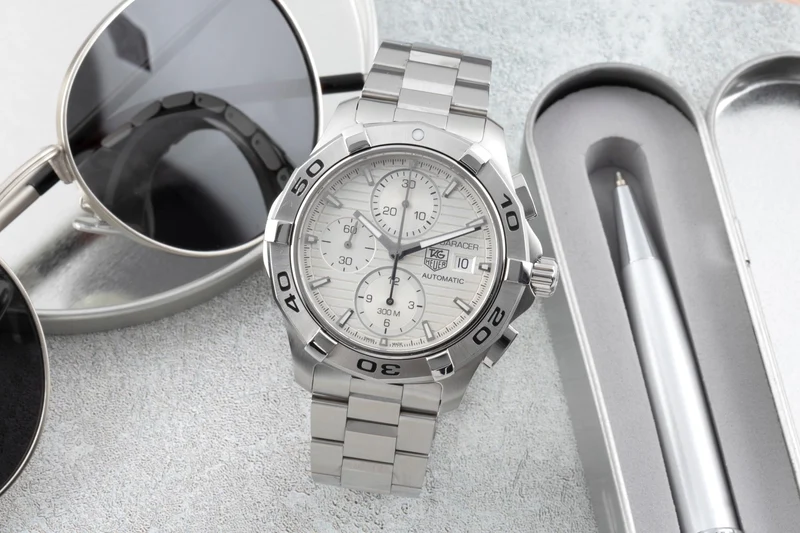 Tag Heuer Aquaracer chronograph steel automatic men's watch CAP2111.BA0833 [2507194]