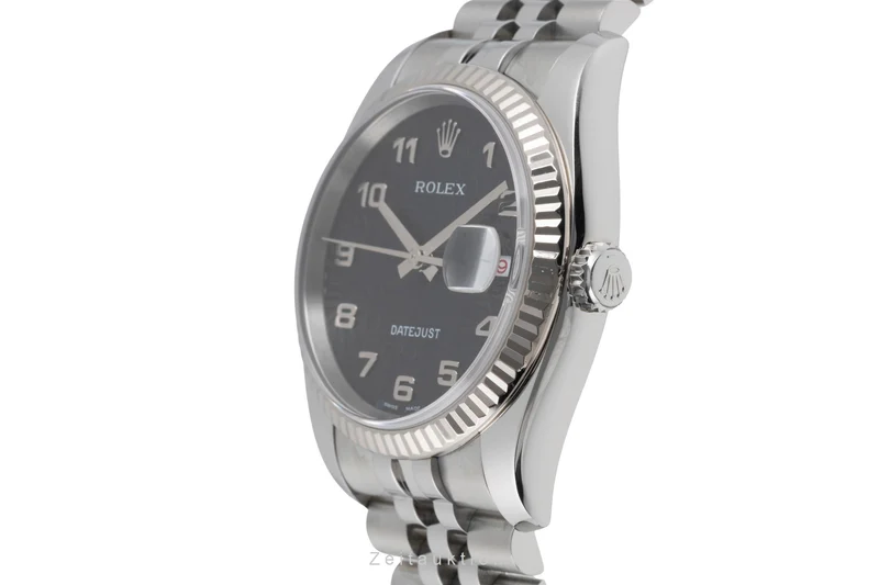 Rolex Datejust steel / white gold automatic men's watch 116234 [2507216]