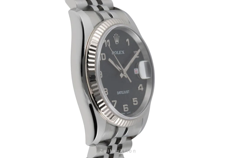 Rolex Datejust steel / white gold automatic men's watch 116234 [2507216]
