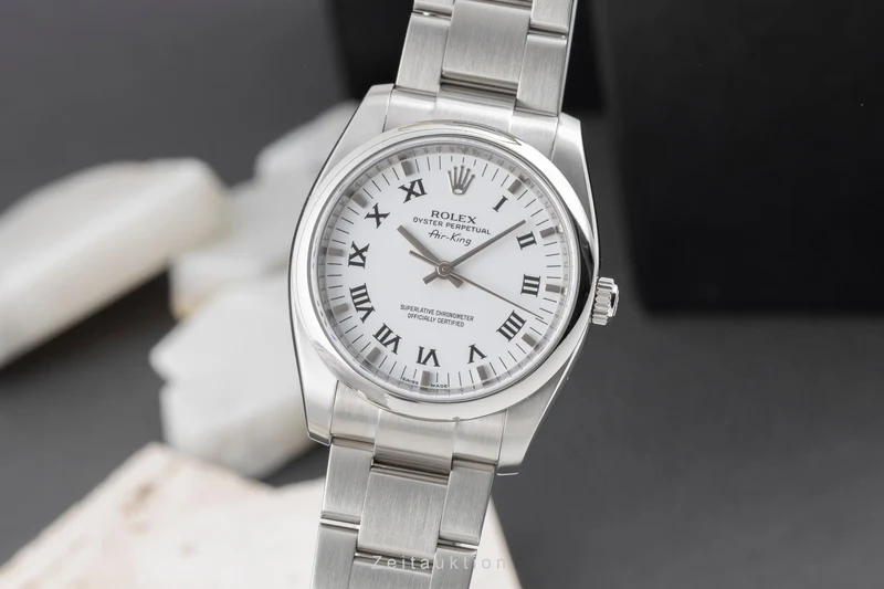 Rolex Air King steel automatic men's watch 114200 [2507183]