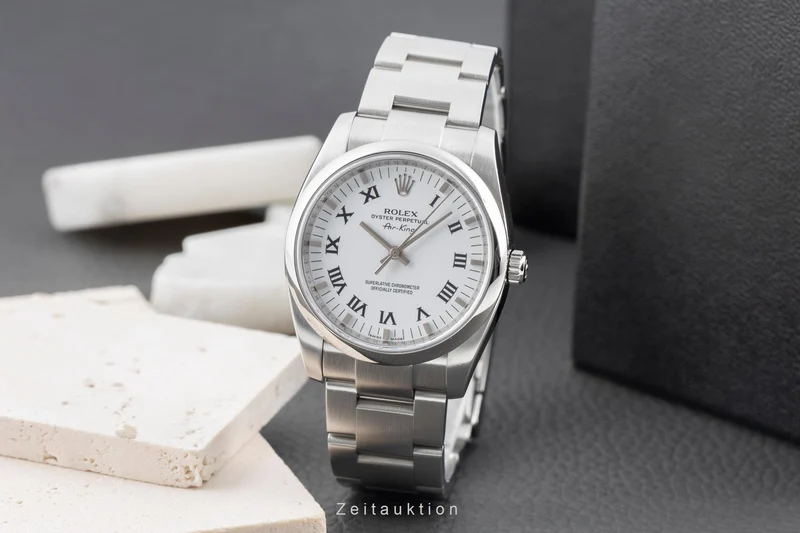 Rolex Air King steel automatic men's watch 114200 [2507183]