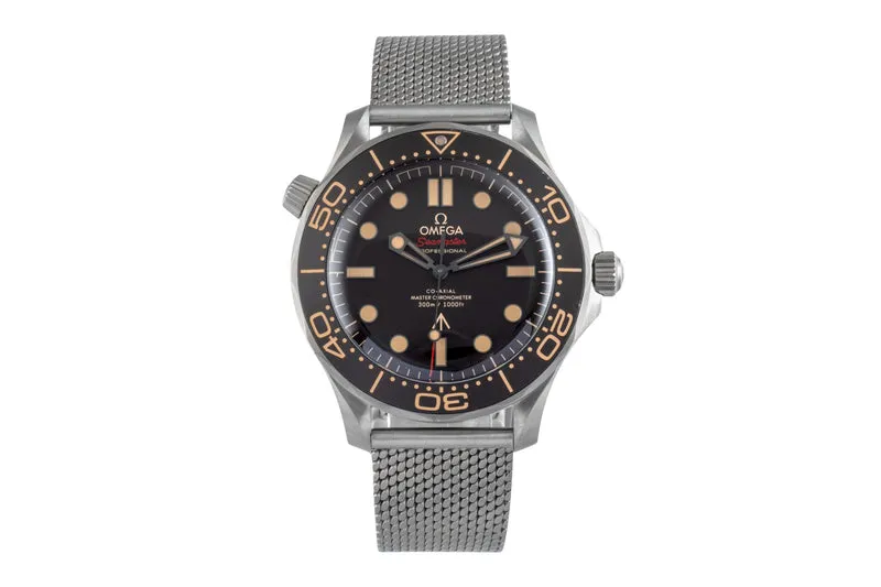 Omega Seamaster titanium automatic men's watch 210.90.42.20.01.001 LP: 10900EUR [2507055]