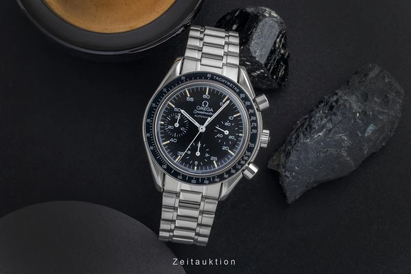 Omega Speedmaster chronograph steel automatic men's watch 3510.50.00 LP: 6100EUR [2505960]