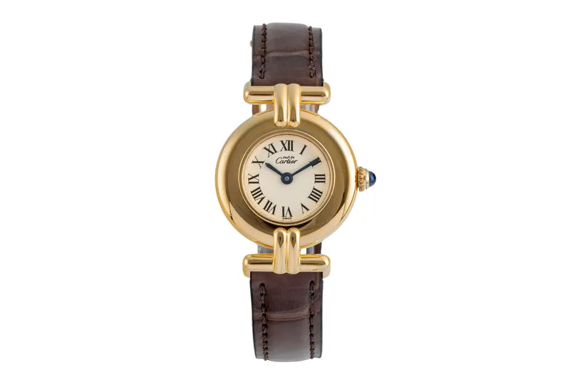 Cartier Vendome silver-gilt quartz women's watch 590002 [2505991]