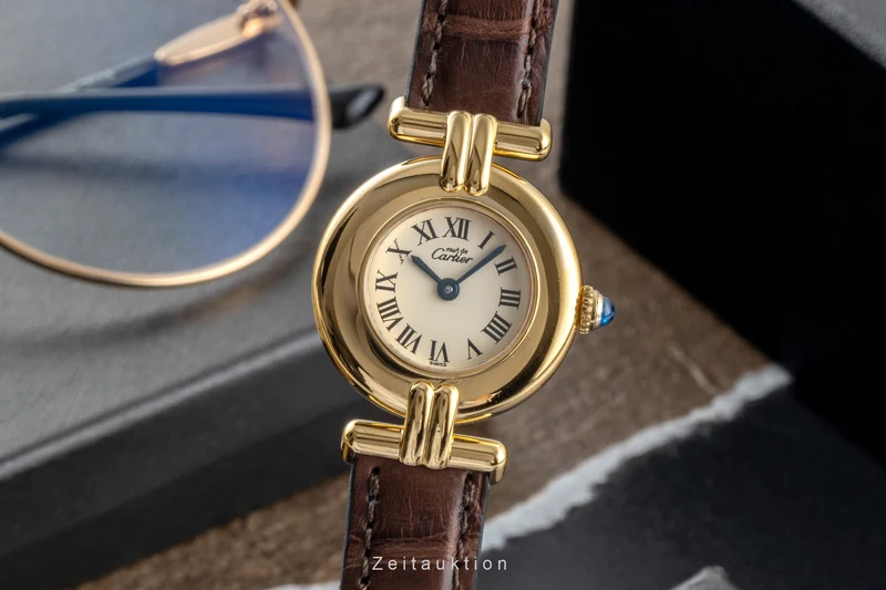 Cartier Vendome silver-gilt quartz women's watch 590002 [2505991]