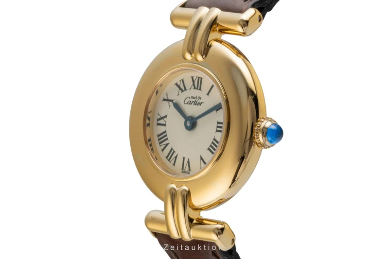 Cartier Vendome silver-gilt quartz women's watch 590002 [2505991]