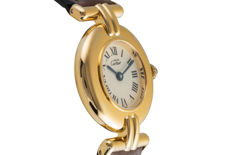 Cartier Vendome silver-gilt quartz women's watch 590002 [2505991]