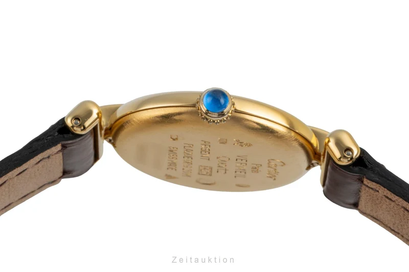 Cartier Vendome silver-gilt quartz women's watch 590002 [2505991]
