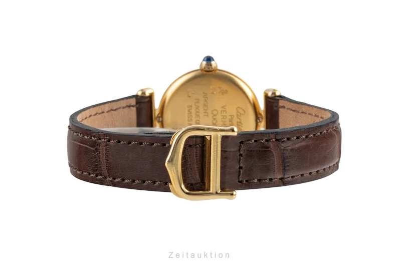 Cartier Vendome silver-gilt quartz women's watch 590002 [2505991]
