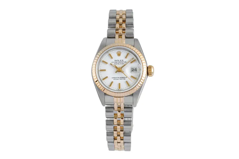 Rolex Lady Datejust steel / gold automatic women's watch 69173 Vintage [2506677]