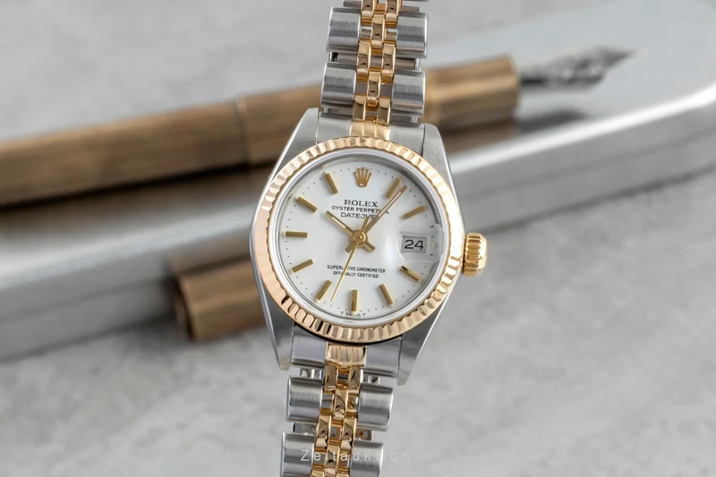 Rolex Lady Datejust steel / gold automatic women's watch 69173 Vintage [2506677]